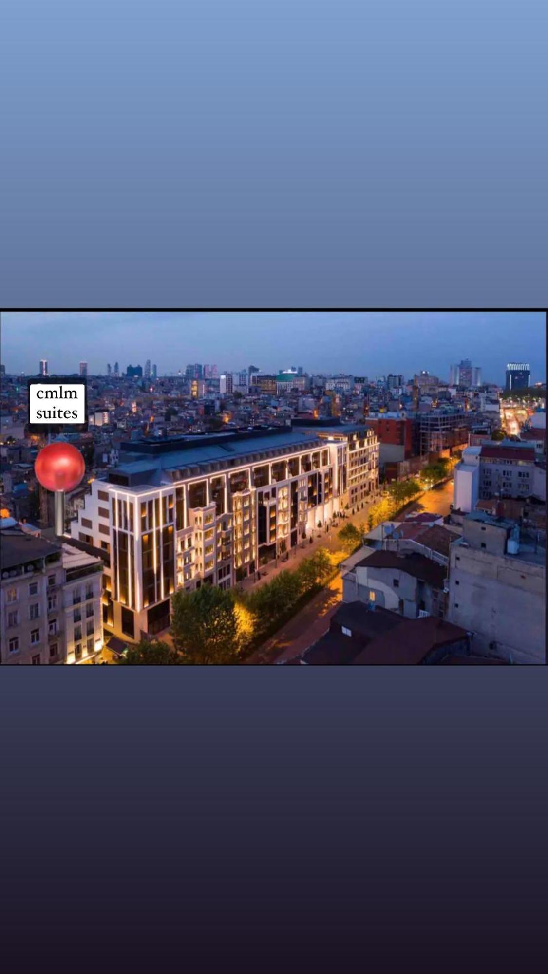 Taksim Cmlm Suit Стамбул Экстерьер фото